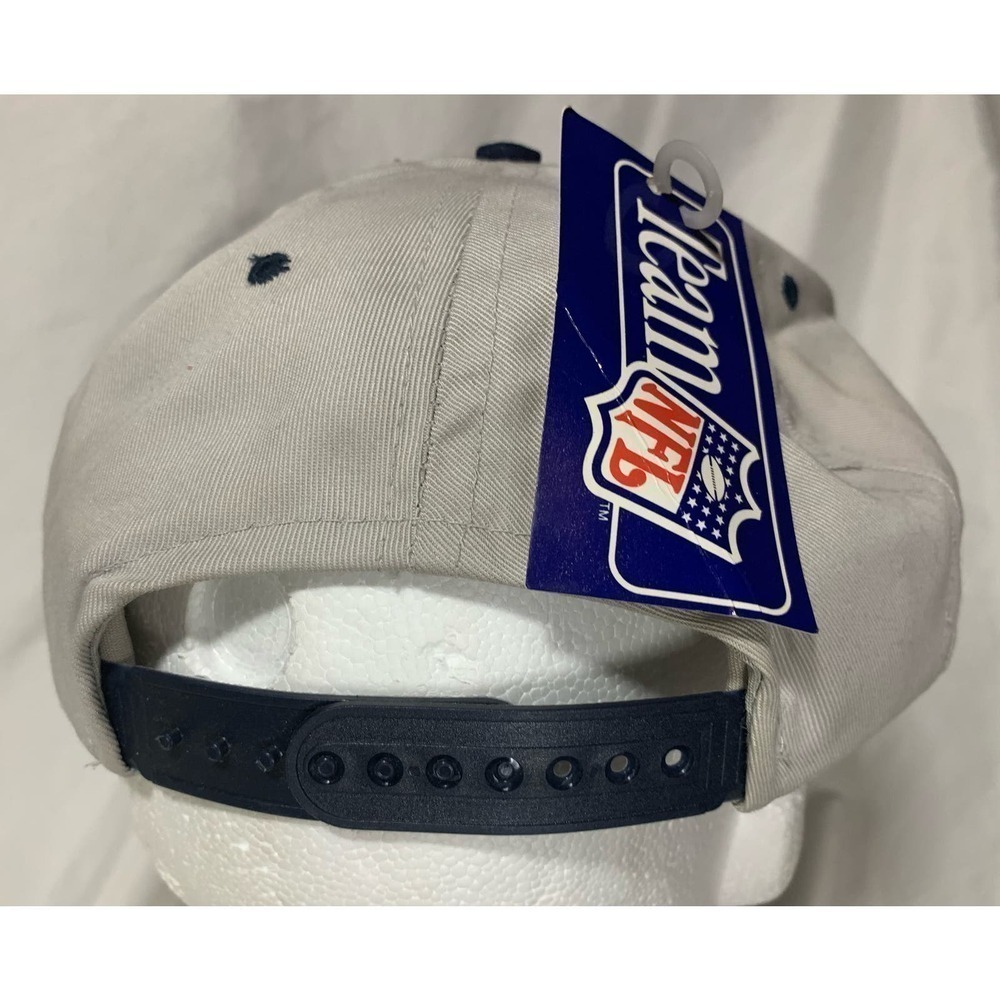 Dallas Cowboys Vintage 90's Logo 7 NFL Snapback Hat Cap NWT NOS Gray Competitor - Picture 10 of 13
